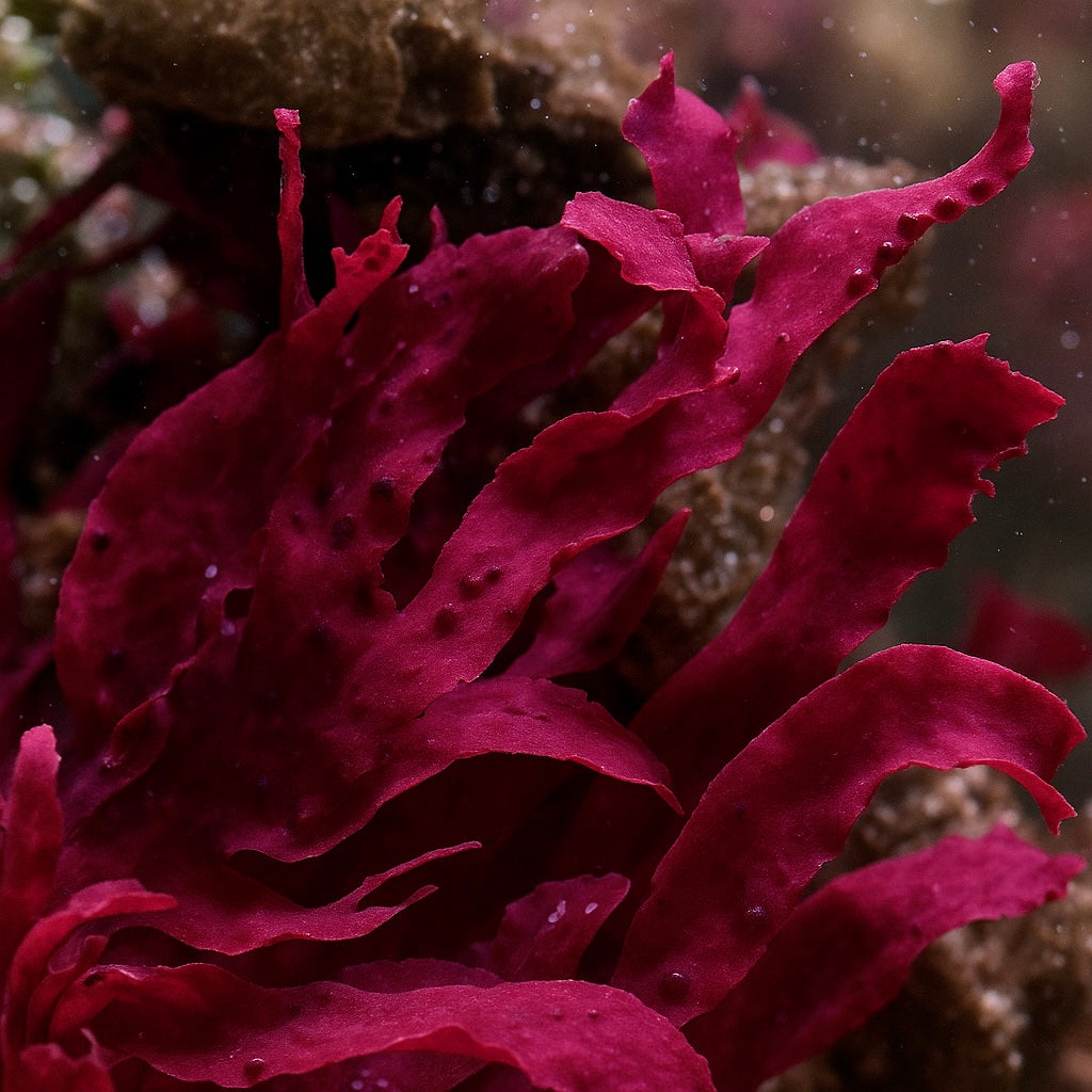 Red Plastic Macroalgae - Corals Anonymous